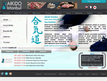 Tablet Screenshot of aikidoistanbul.com